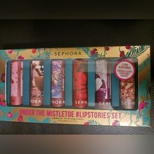 Sephora Under the Mistletoe LipStories Lipstick Set NIB